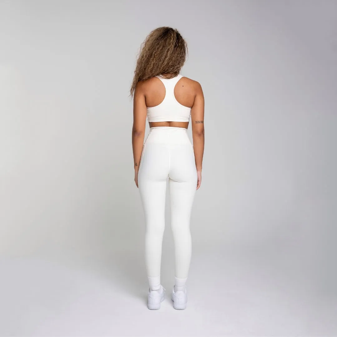 304 Womens TOF Essentials Lounge Leggings Vanilla