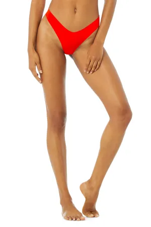 Airbrush Invisible Thong - Cherry