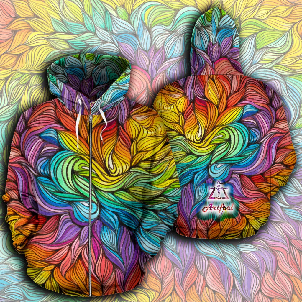 ALL LOVE ZIPPER HOODIE | ARTFOOL