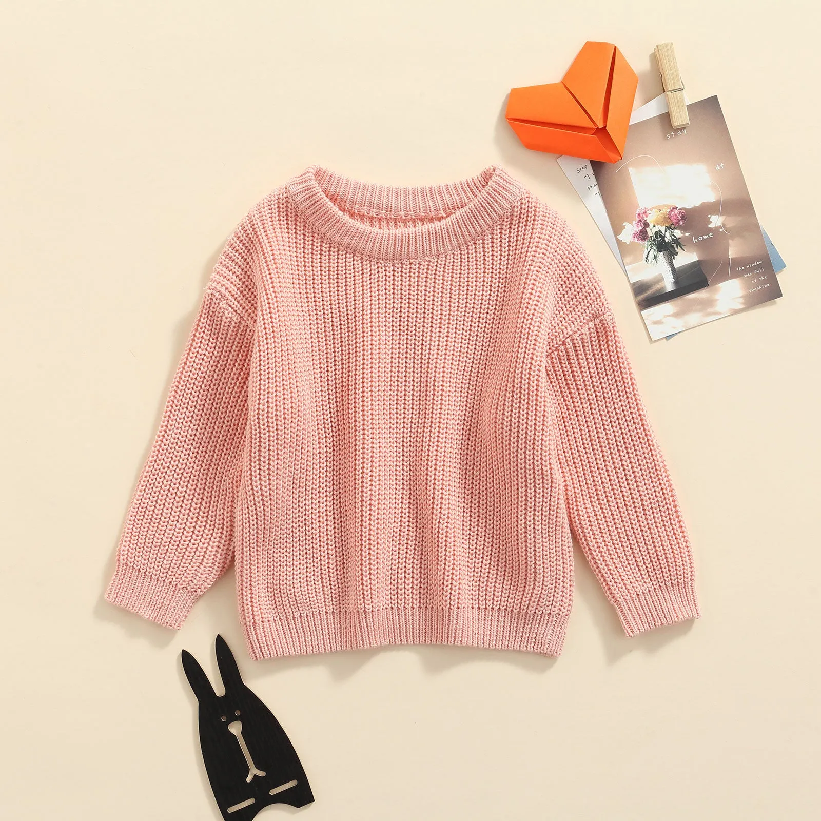 Baby Chunky Knit Sweater - 100% Cotton