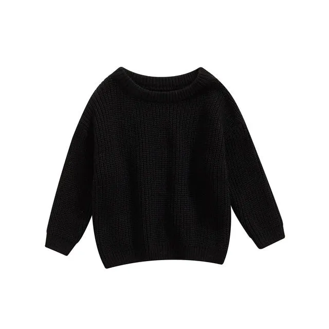 Baby Chunky Knit Sweater - 100% Cotton