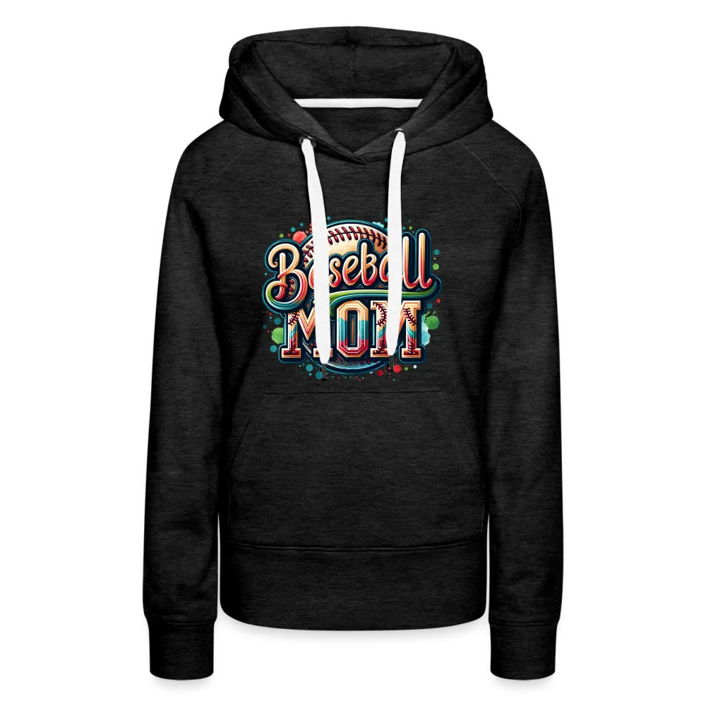 Baseball Mom Premium Hoodie