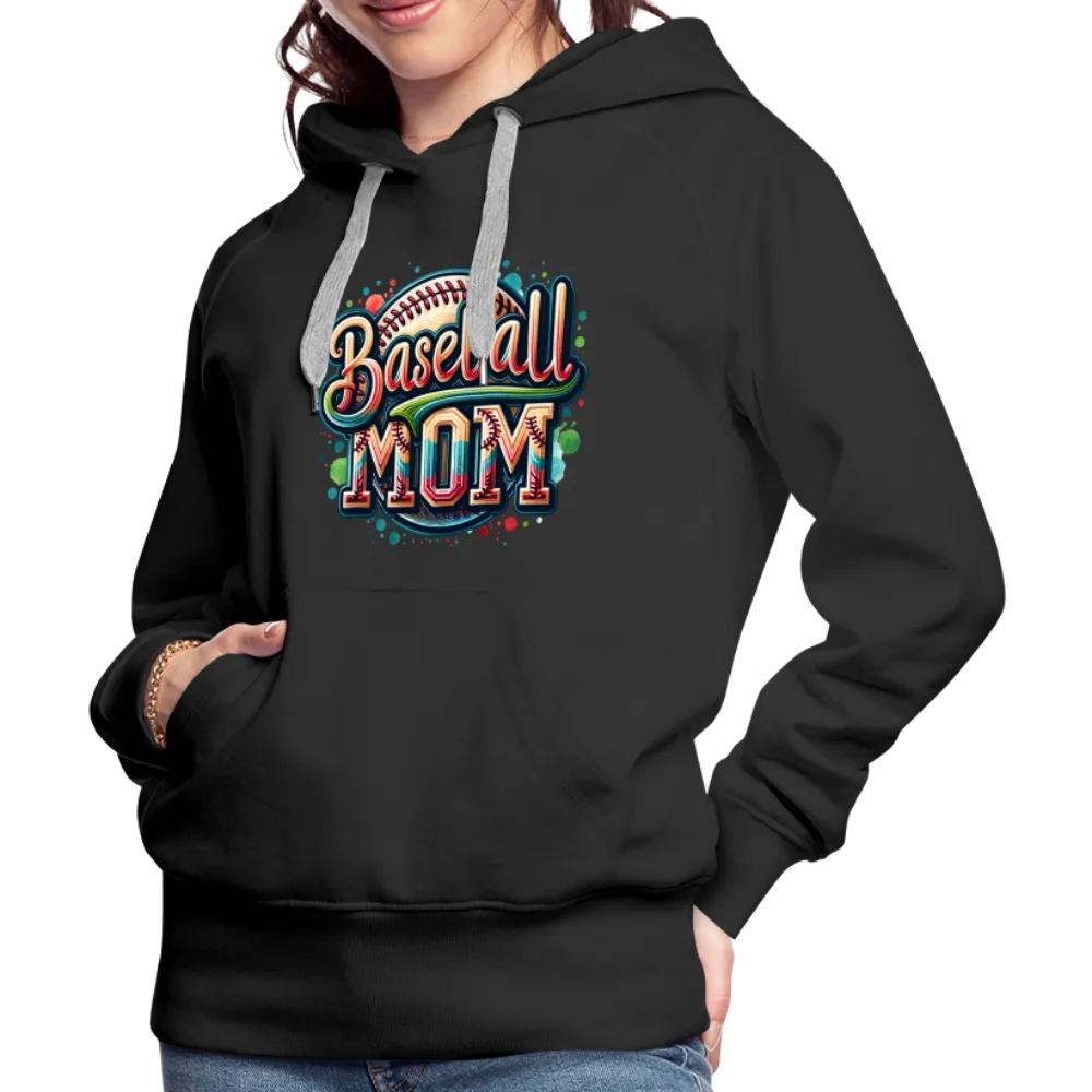 Baseball Mom Premium Hoodie