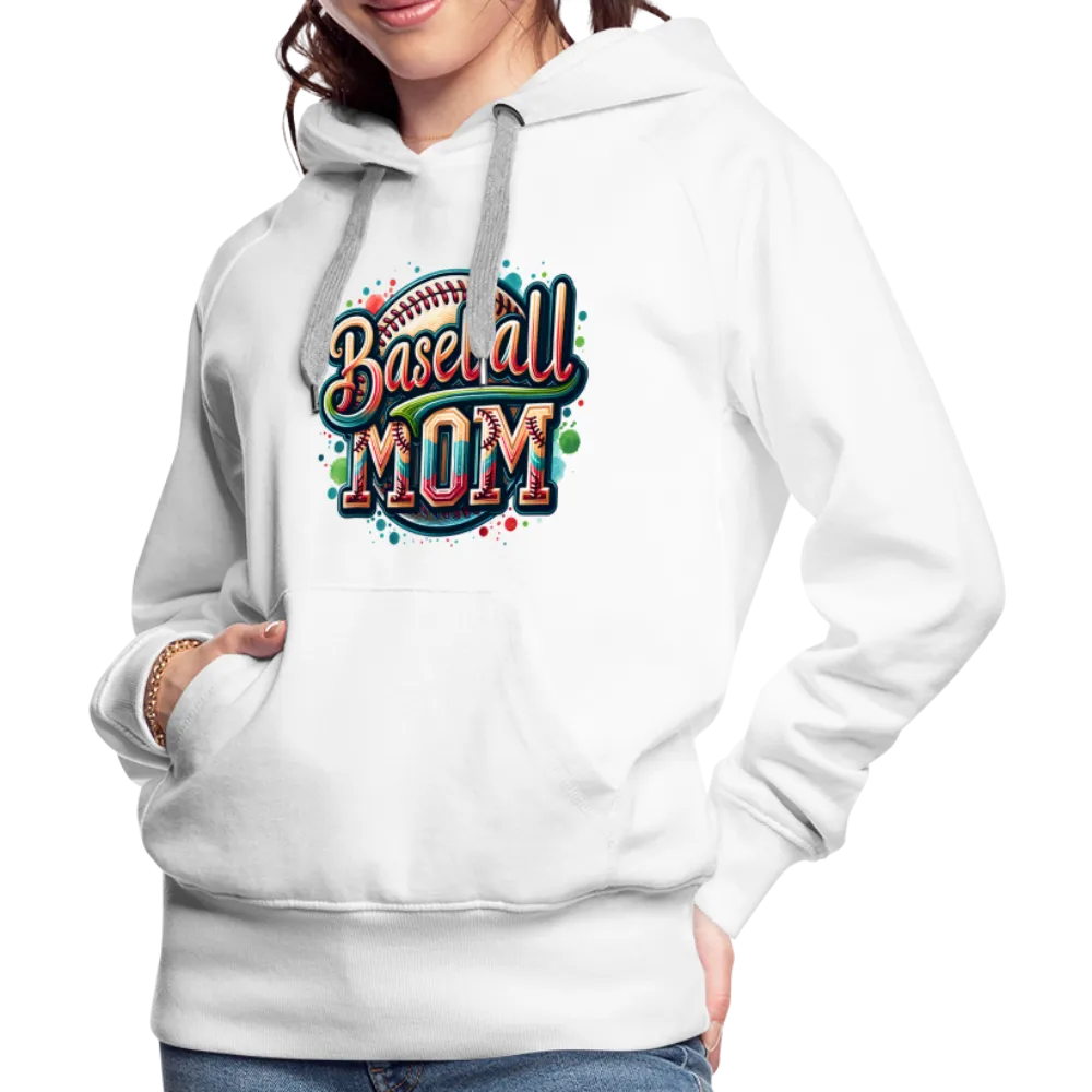 Baseball Mom Premium Hoodie