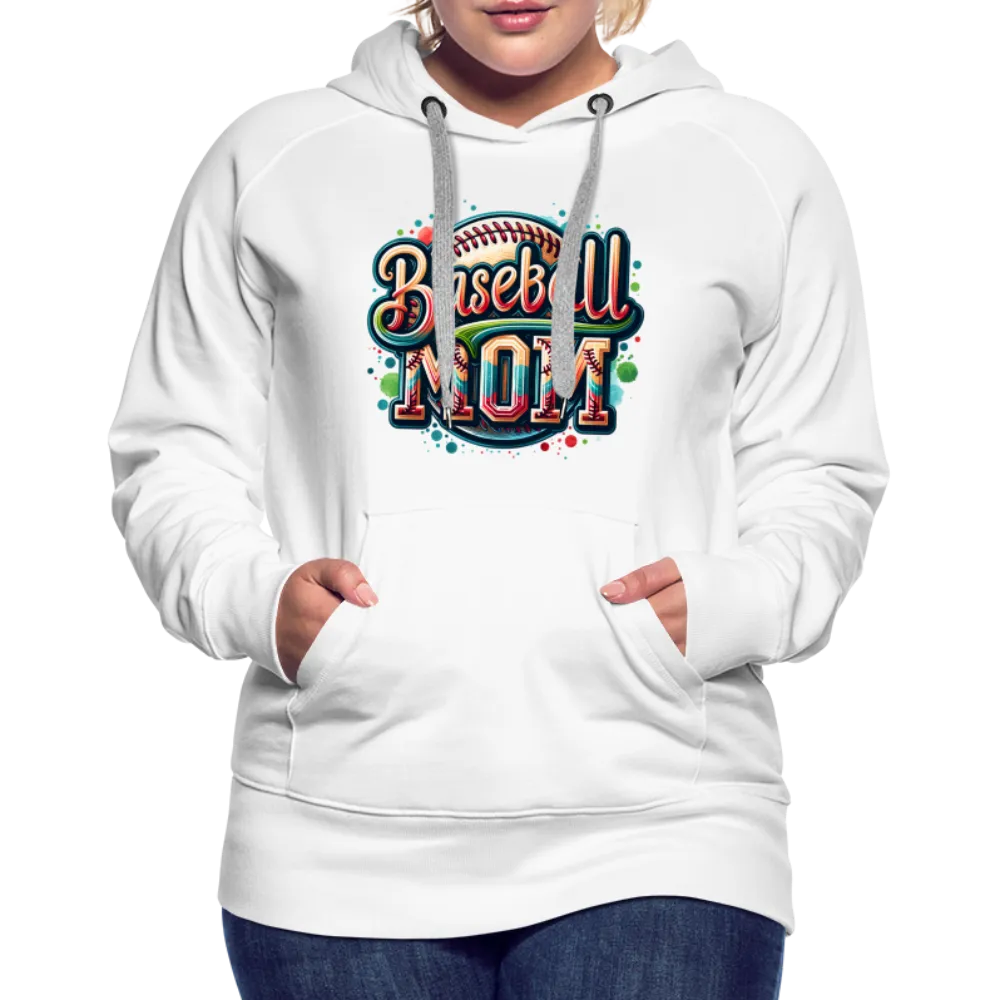 Baseball Mom Premium Hoodie