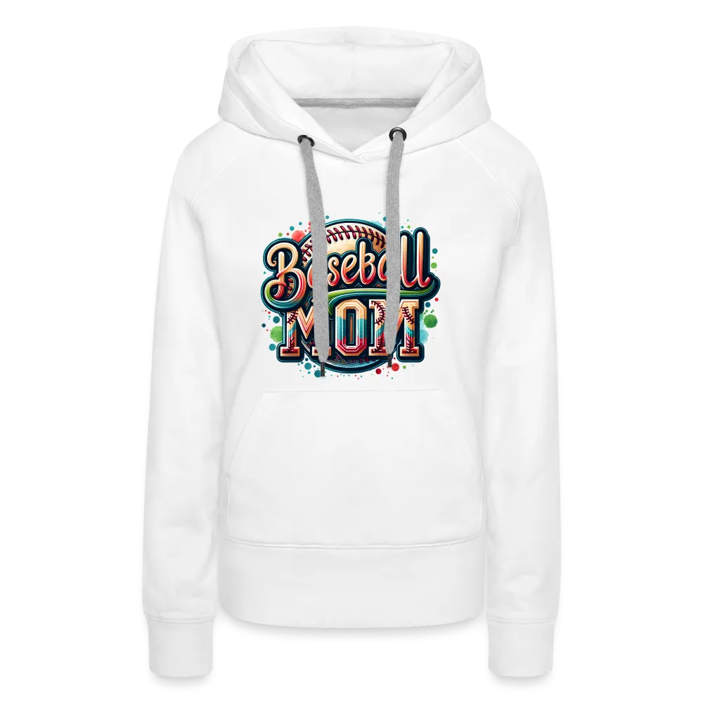 Baseball Mom Premium Hoodie