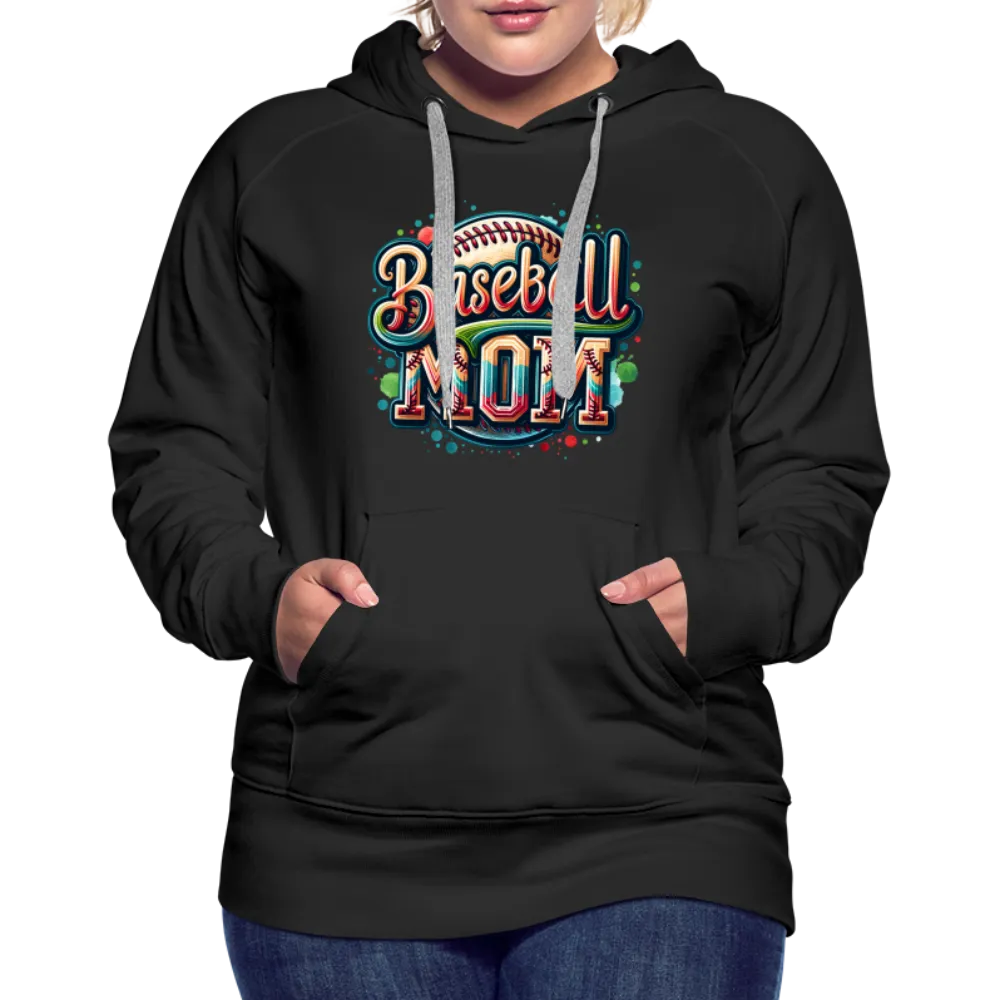 Baseball Mom Premium Hoodie