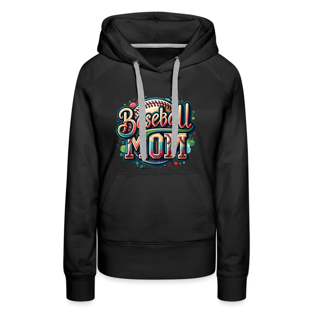 Baseball Mom Premium Hoodie