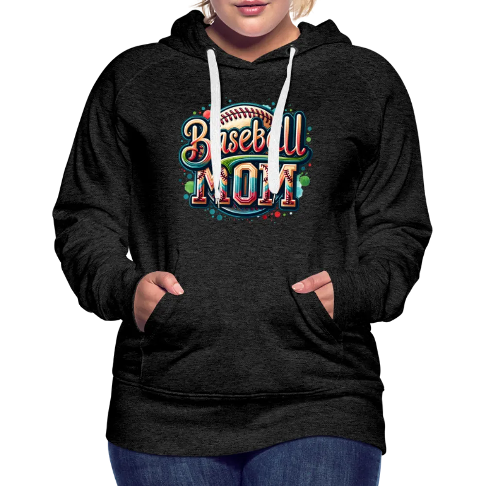 Baseball Mom Premium Hoodie