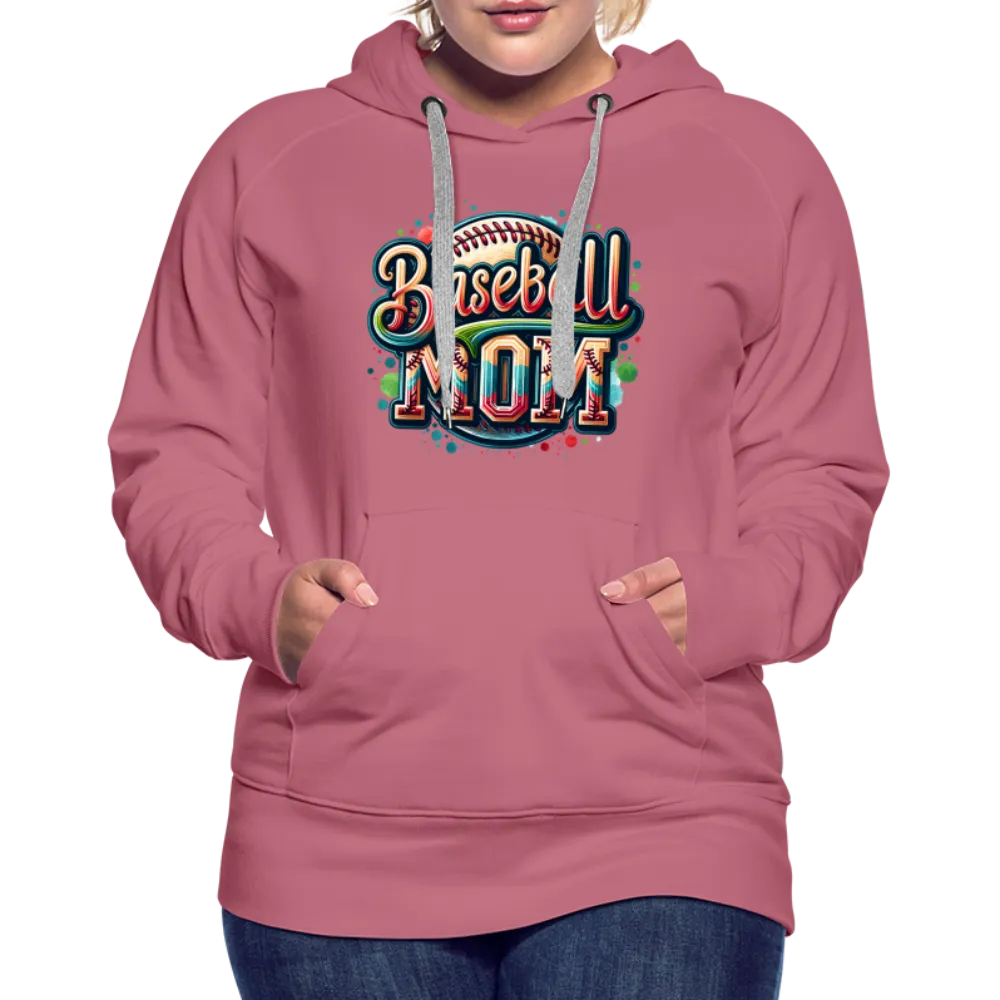 Baseball Mom Premium Hoodie