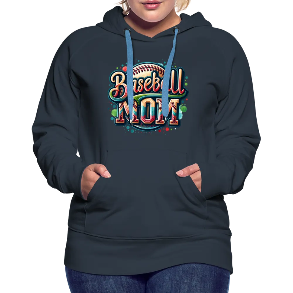 Baseball Mom Premium Hoodie