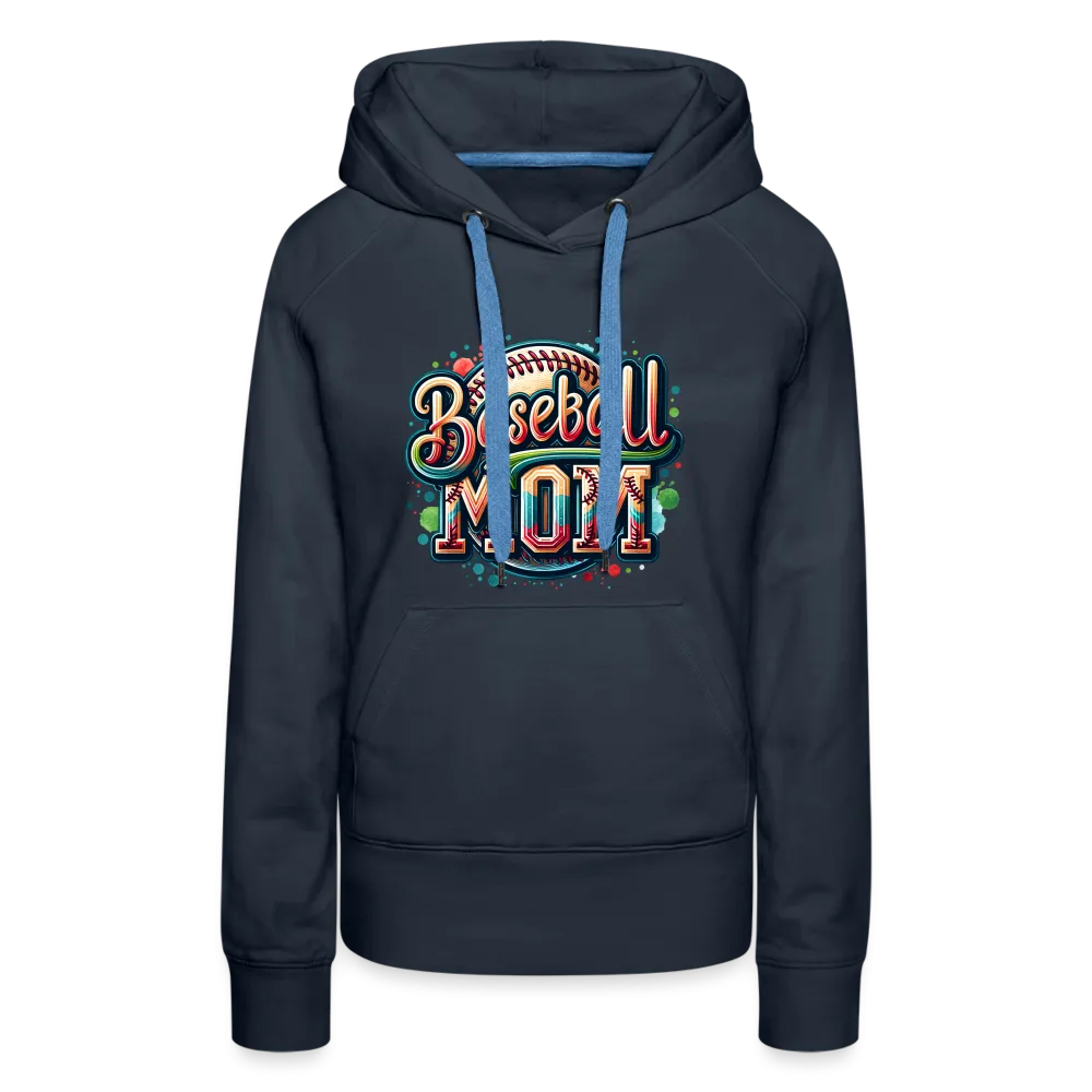 Baseball Mom Premium Hoodie