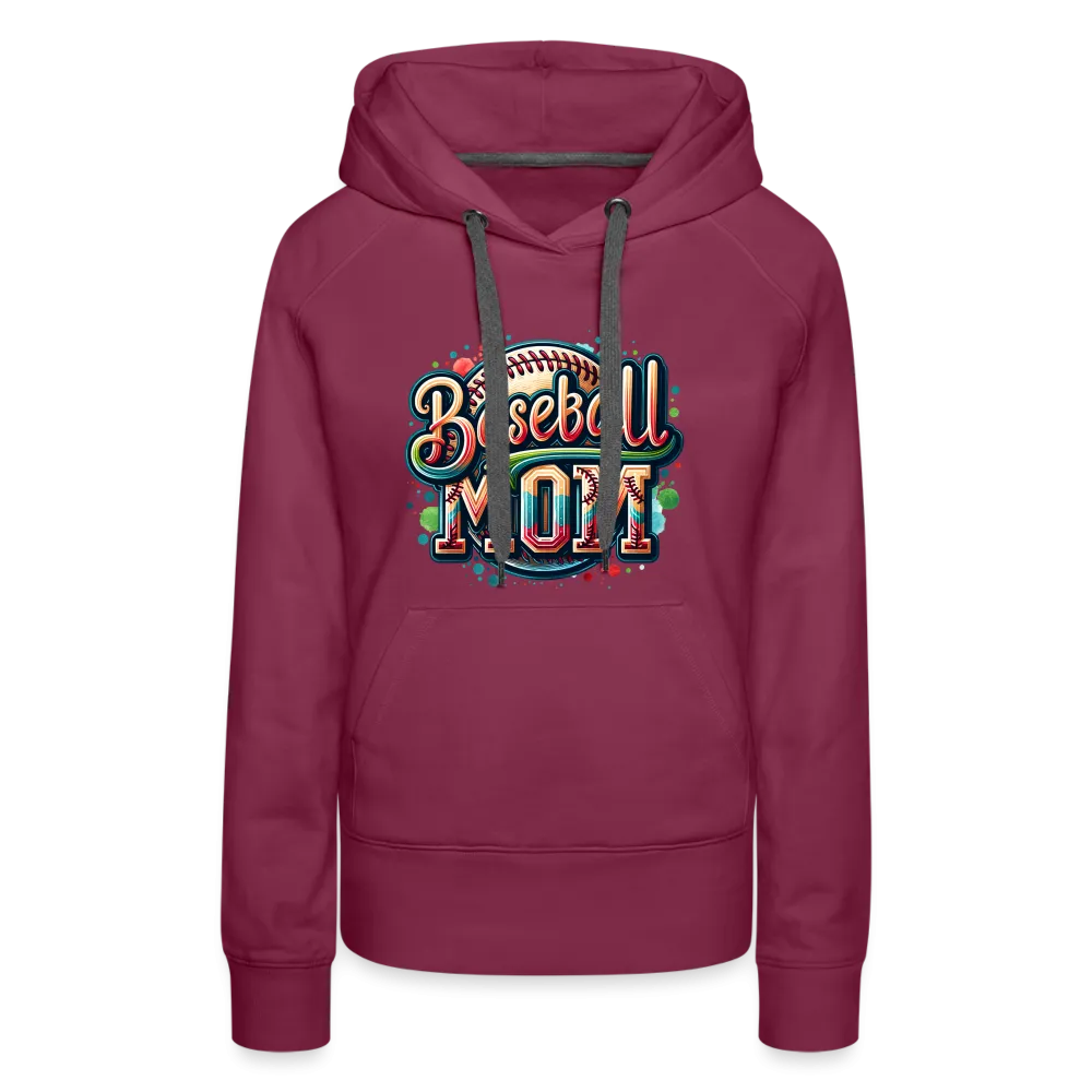 Baseball Mom Premium Hoodie