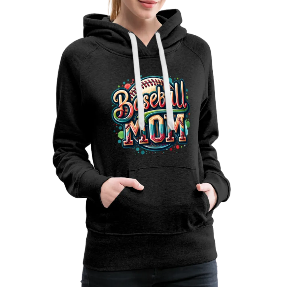 Baseball Mom Premium Hoodie