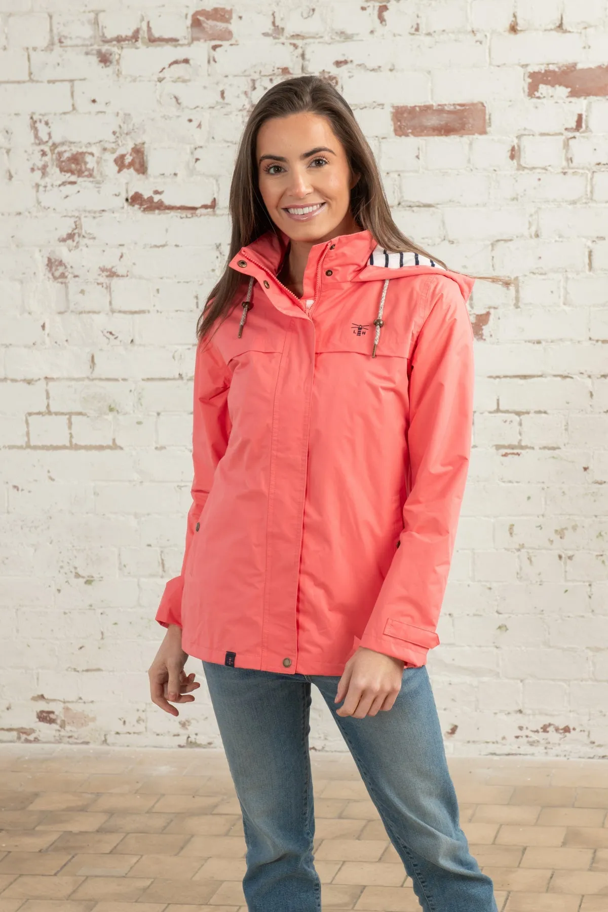 Beachcomber Jacket - Coral