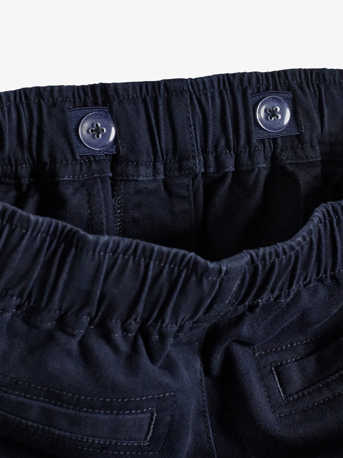 Casual Pull-on Chinos - Kids - Navy