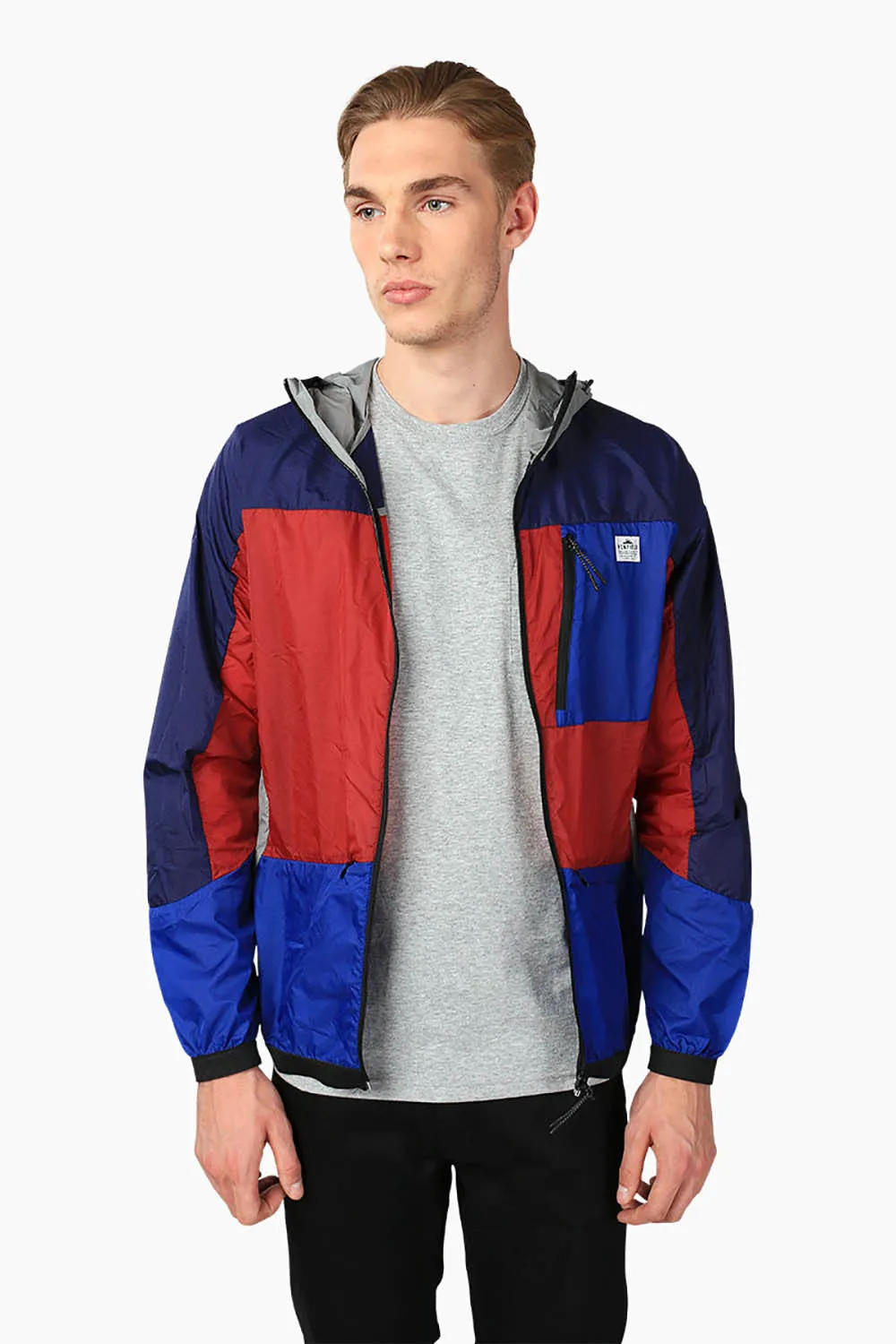 Cranford Colourblocked Jacket - Navy