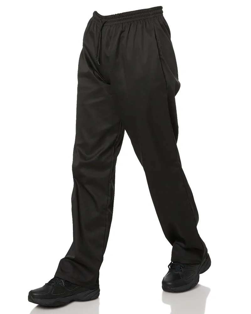 Drawstring Chefs Trousers - Black