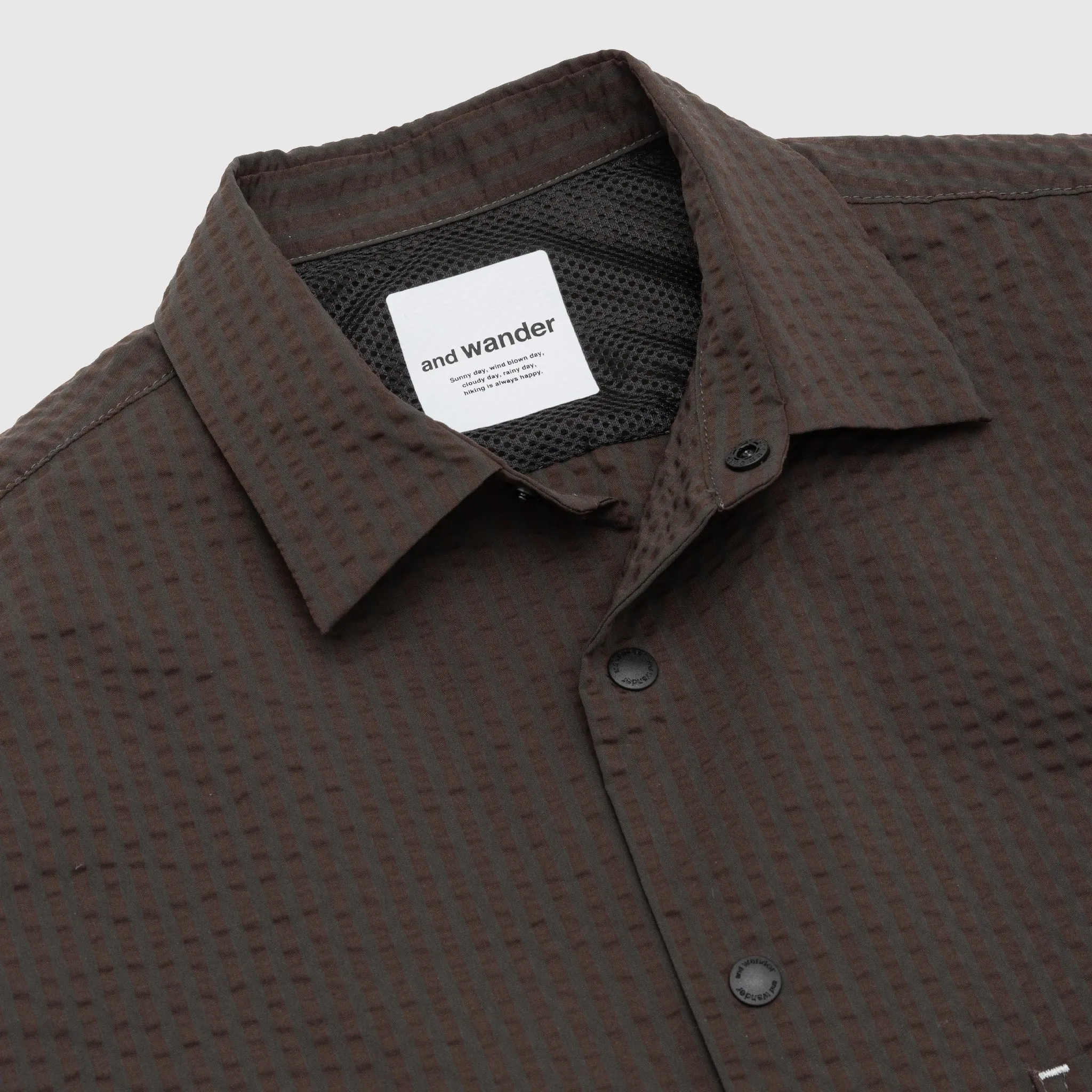 DRY SOFT SEERSUCKER S/S SHIRT