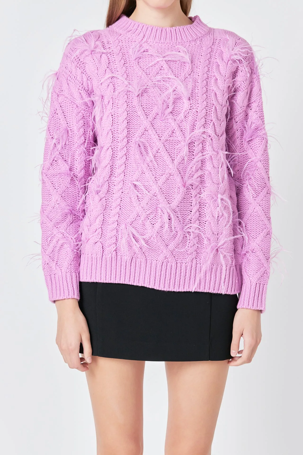 Feather Detail Sweater