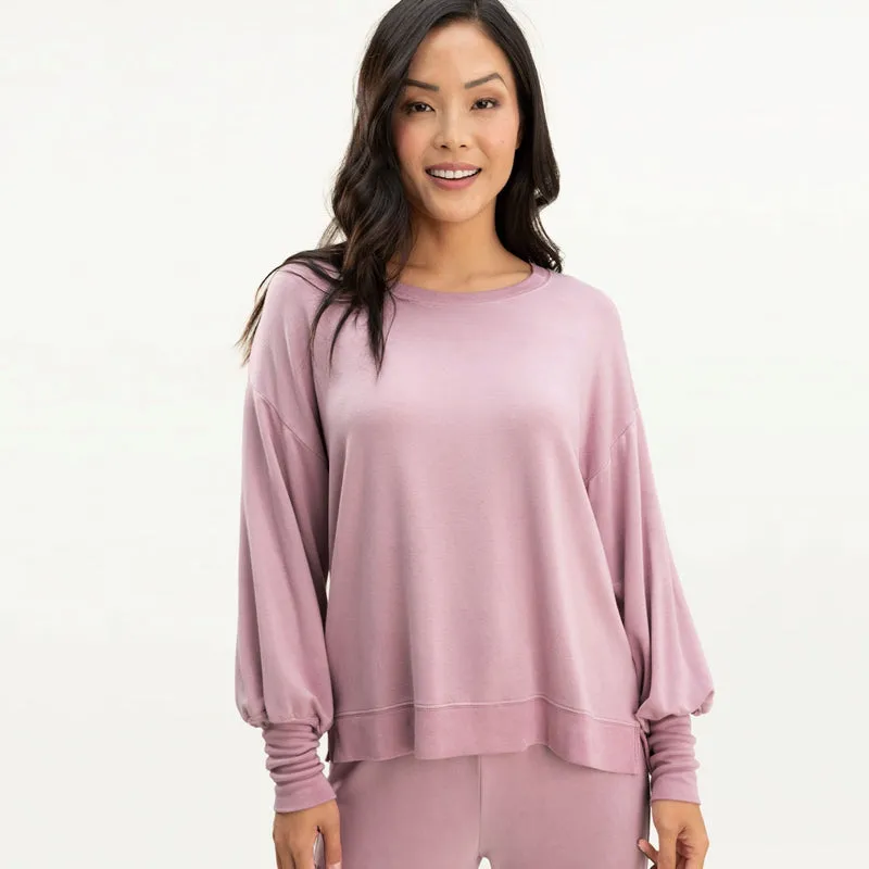 Flora Pullover (Mauve)