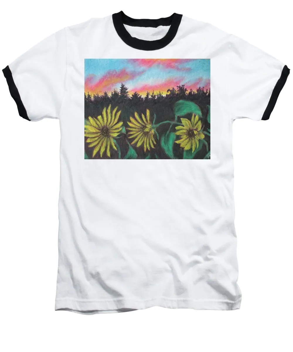 Flower Color Hour - Baseball T-Shirt