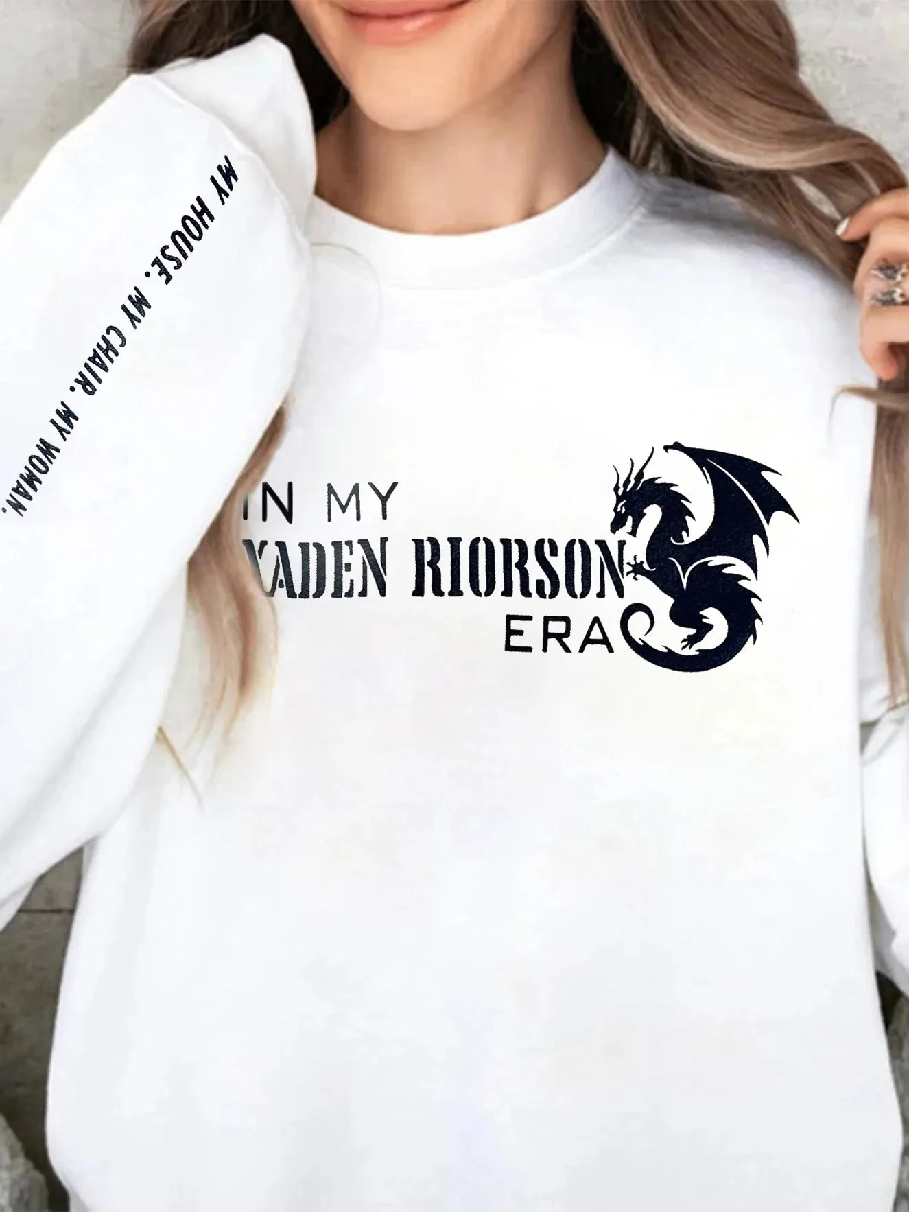 Fourth Wing Sweatshirt Women Pullover Basgiath War College Crewneck Sweatshirts Dragon Rider Streetwear Fantasy Reader Hoodie