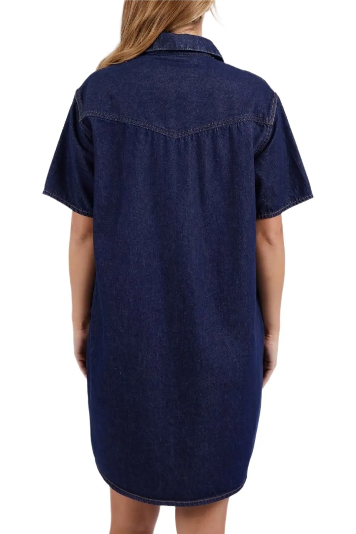 FOXWOOD SORCHA DENIM DRESS - INDIGO