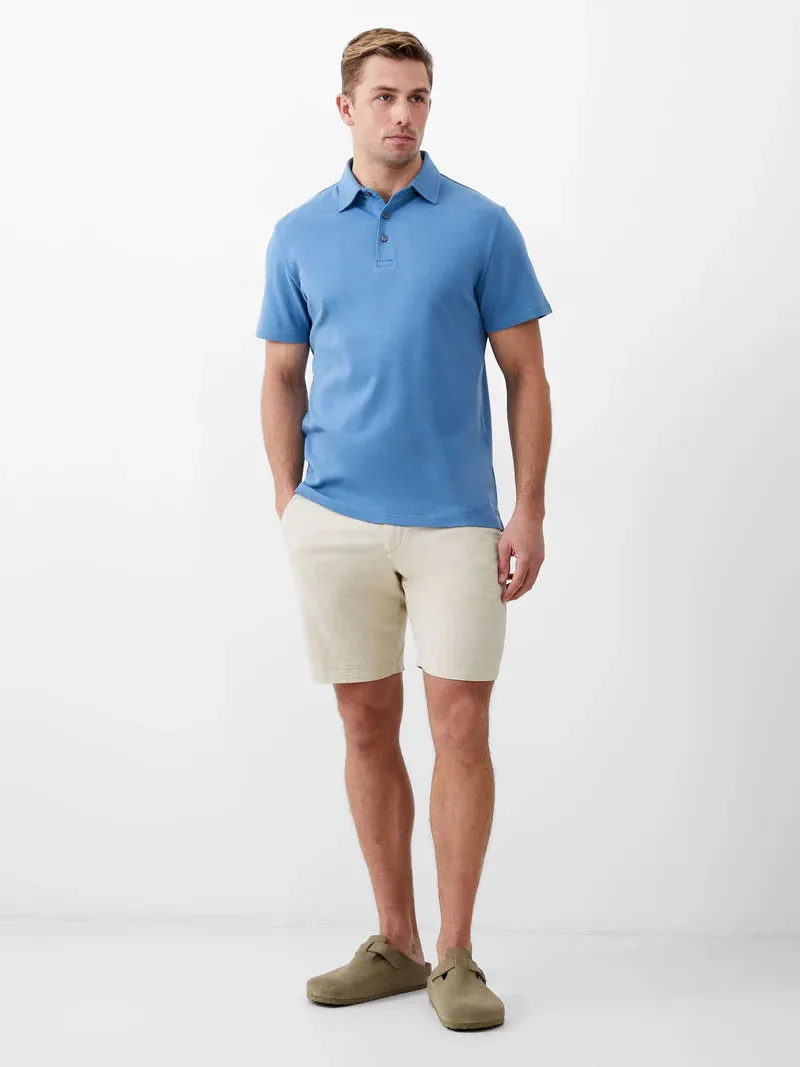 French Connection Short Sleeve Placket Polo Shirt