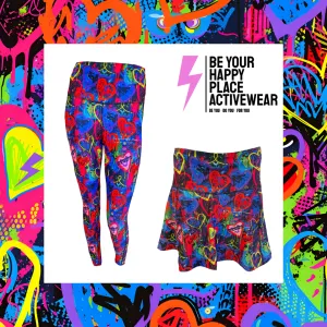 GRAFFITI HEART-IST LEGGINGS