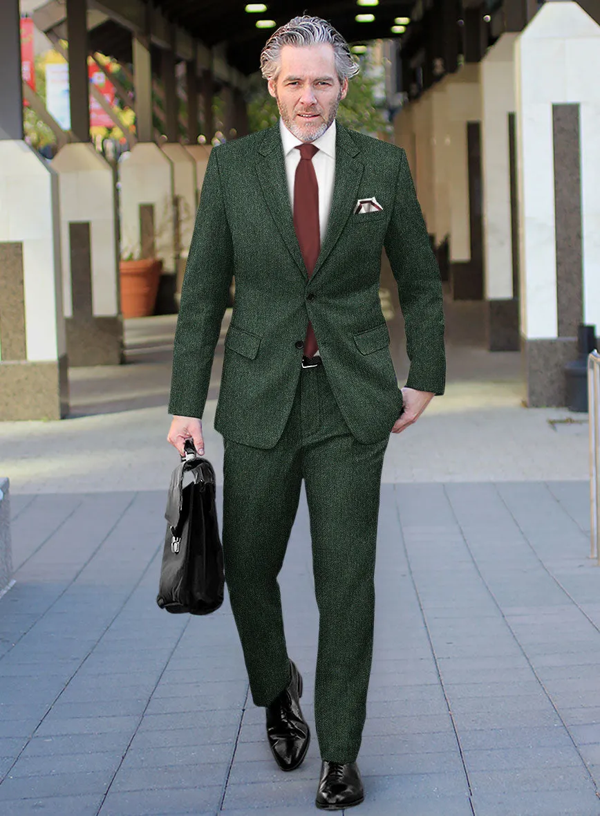 Haberdasher Green Tweed Suit