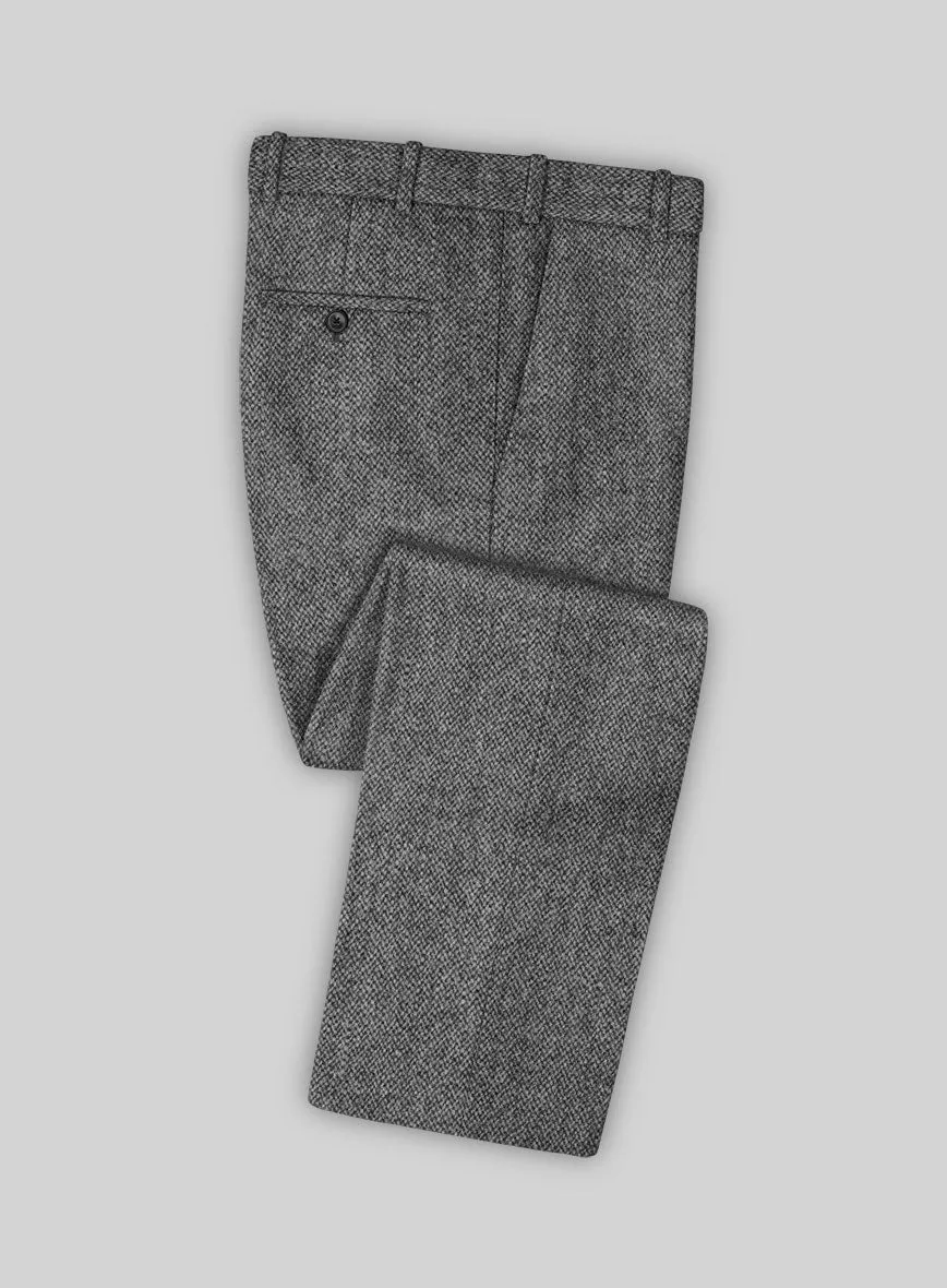 Harris Tweed Barley Gray Suit