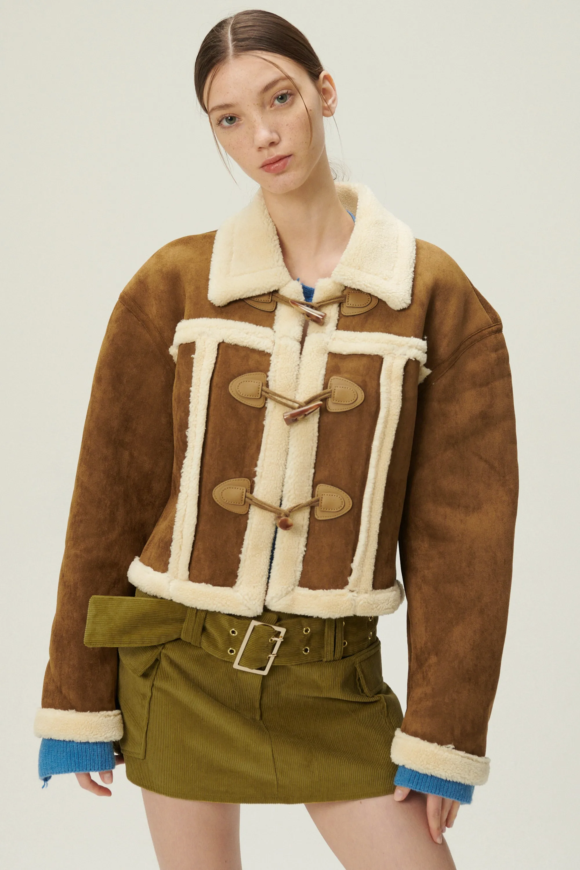 Helen Duffle Shearling Jacket