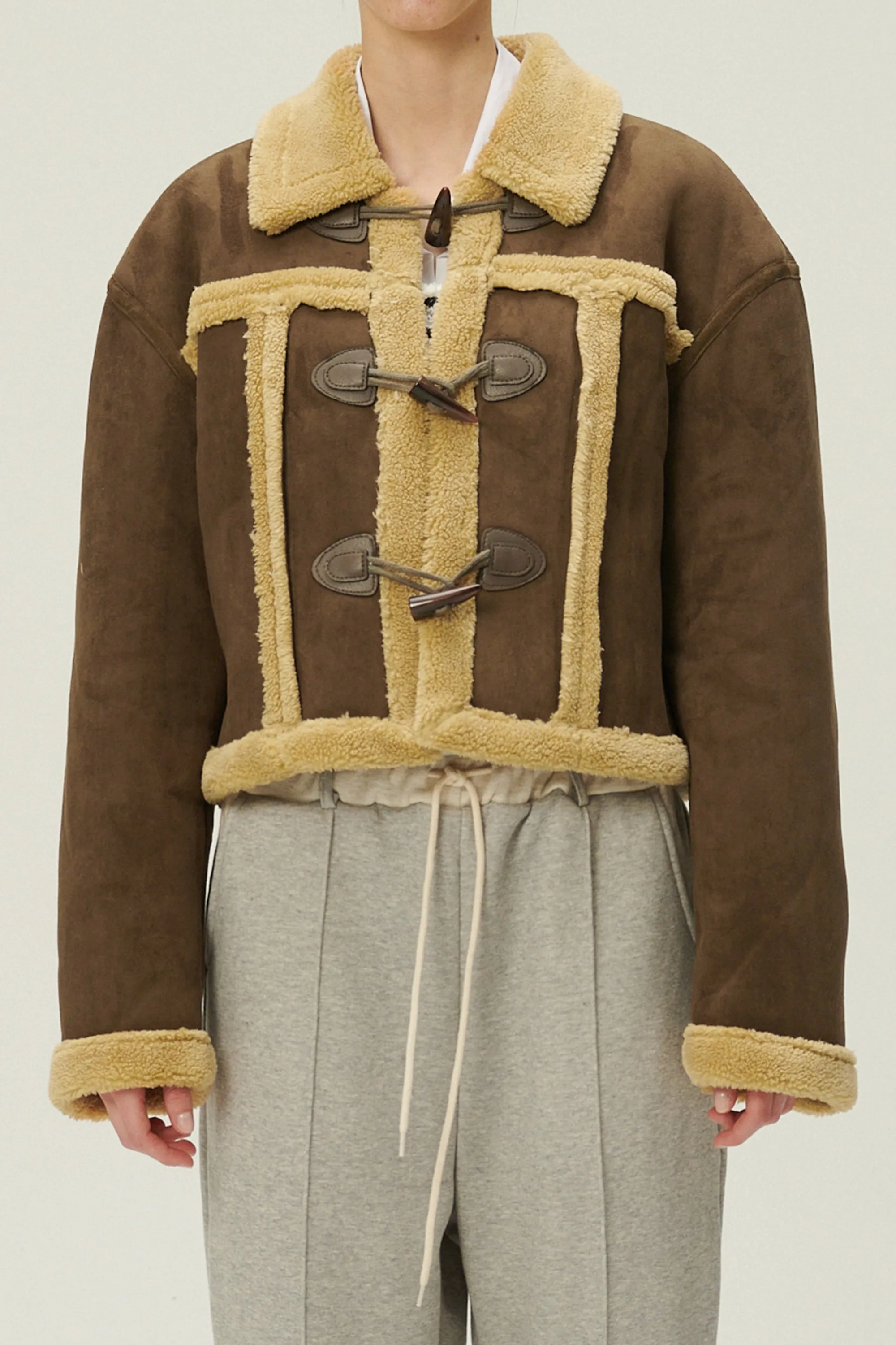 Helen Duffle Shearling Jacket