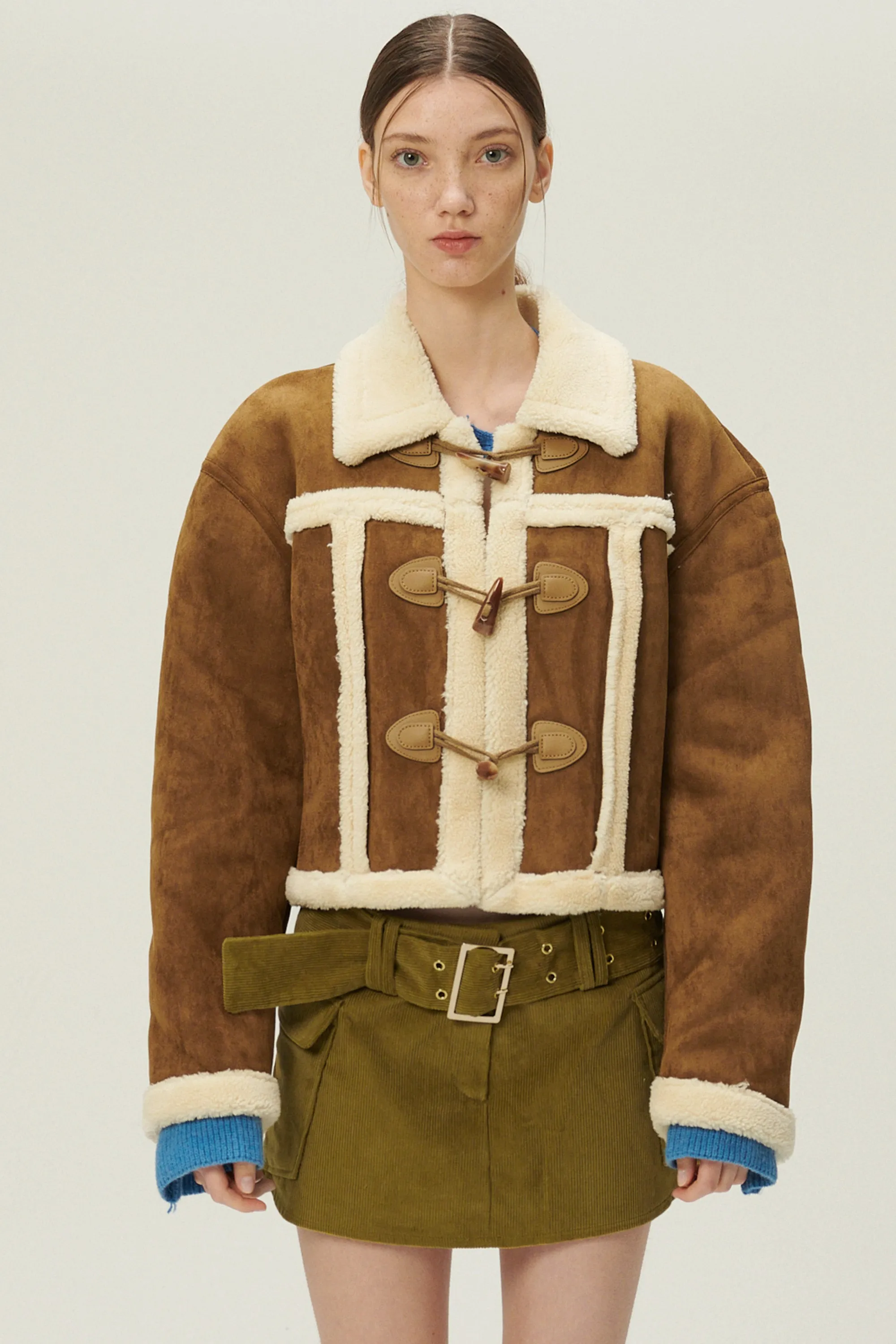 Helen Duffle Shearling Jacket