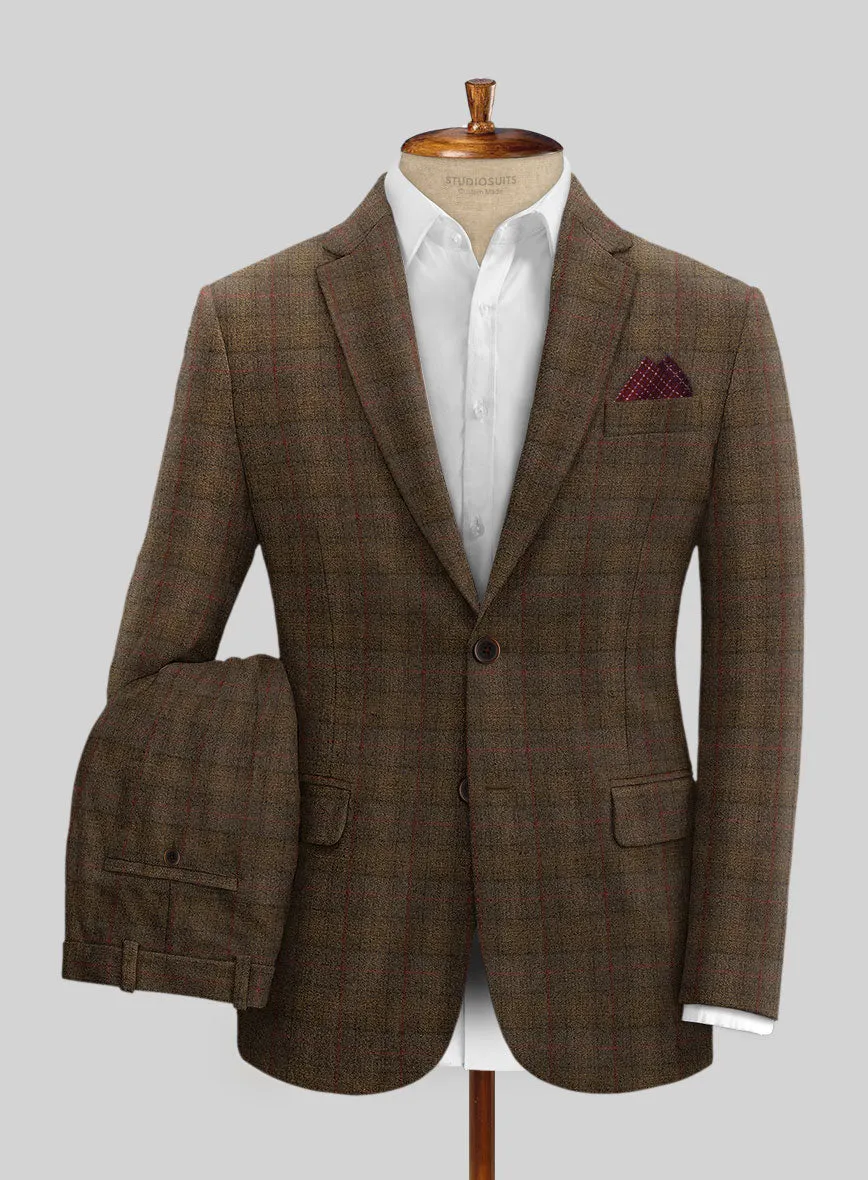 Italian Fiani Checks Tweed Suit