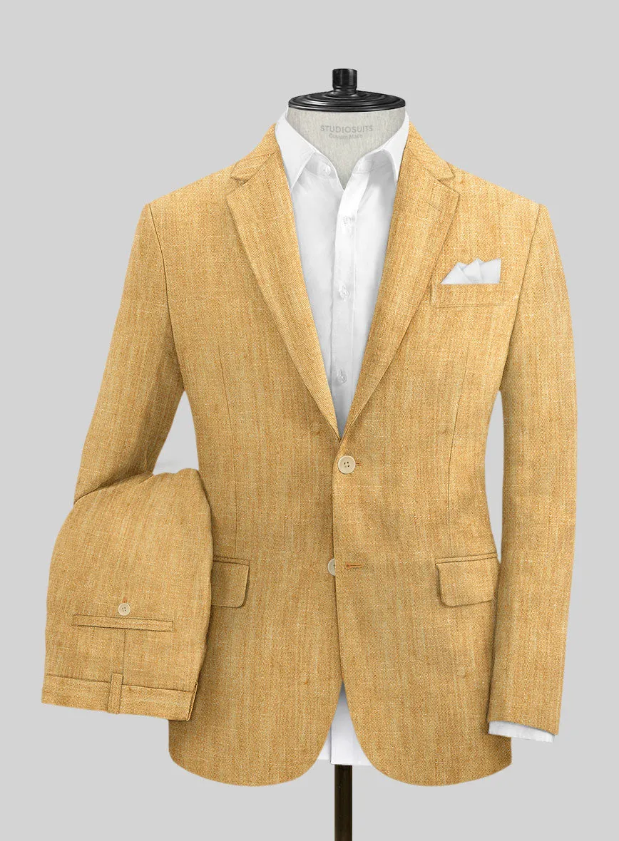 Italian Linen Sunlit Orchid Suit