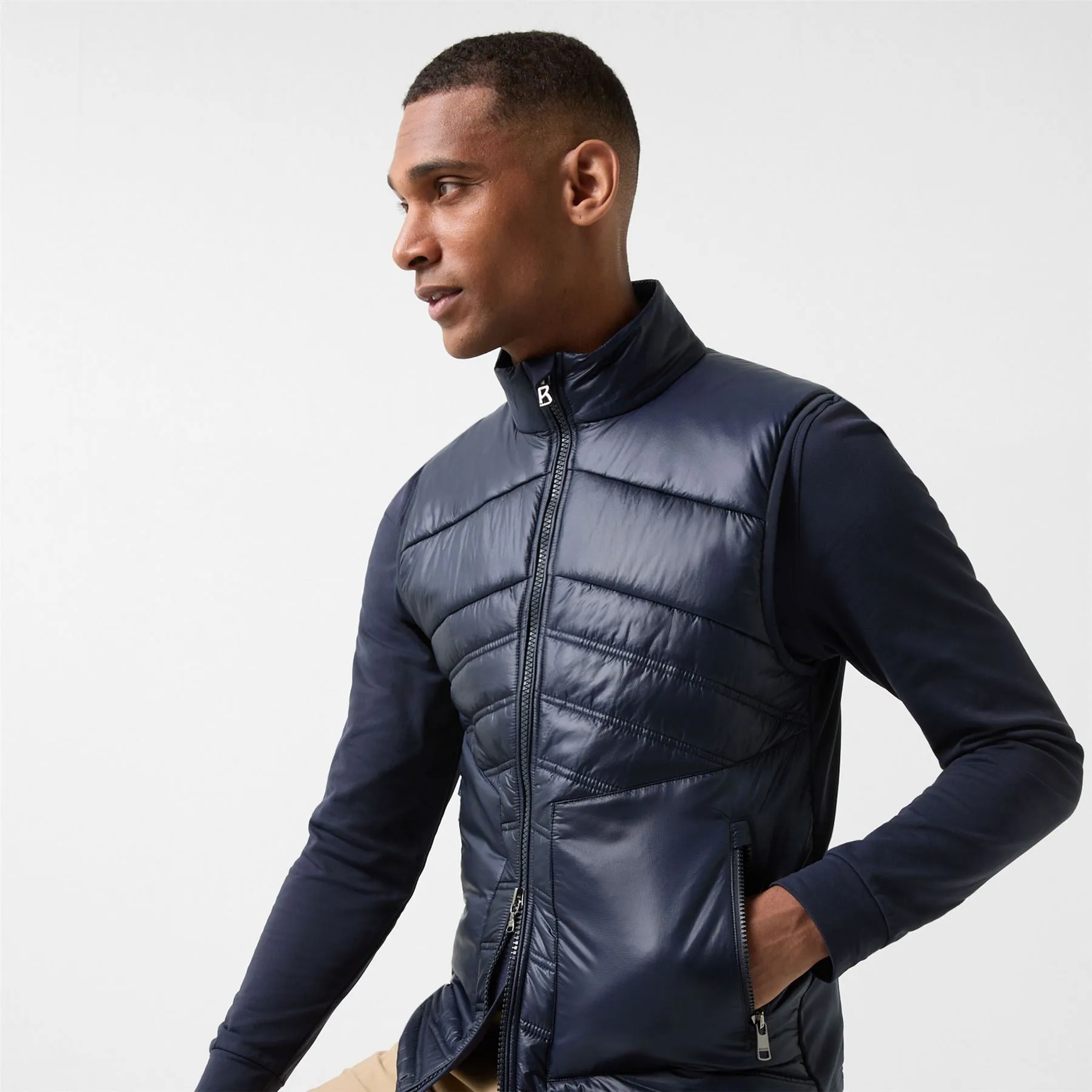 Jay-1 Quilted Gilet Navy - AW24