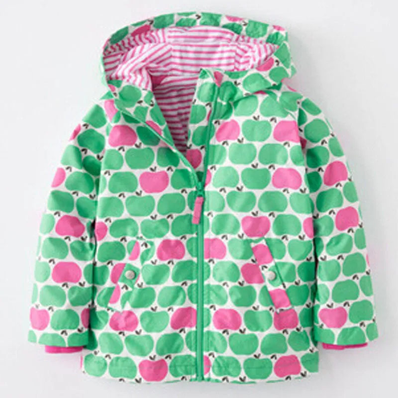 Kids Hooded WindProof Jackets Spring and Fall Outerwear - Free Shipping to N.A.