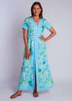 Leland Dress - Winifred Seafoam