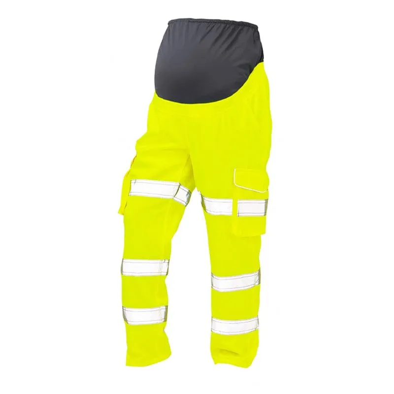 Leo Workwear Maternity Hi-Vis Trousers