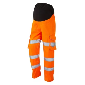 Leo Workwear Maternity Hi-Vis Trousers