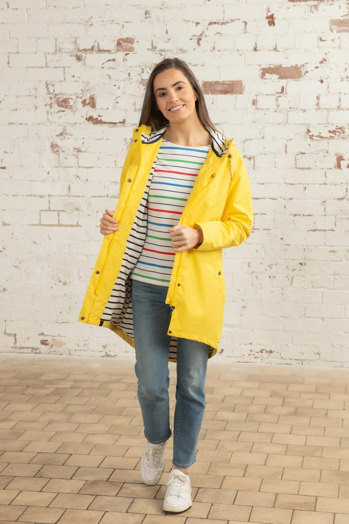 Long Beachcomber Jacket - Yellow