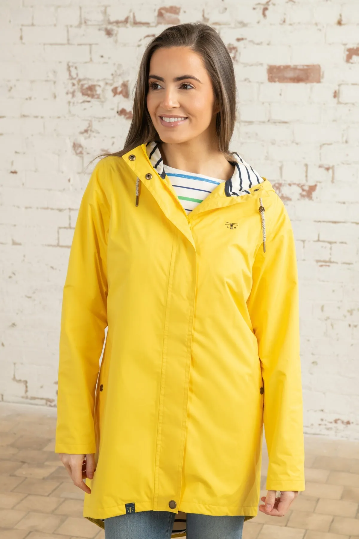 Long Beachcomber Jacket - Yellow