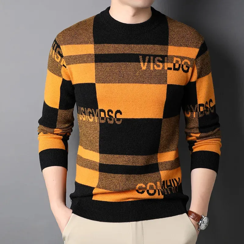 Luxury Street Wear Knit Sweater