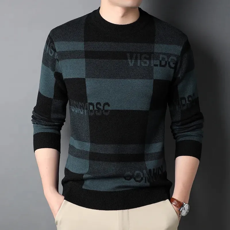 Luxury Street Wear Knit Sweater