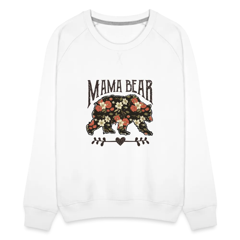 Mama Bear Floral Premium Sweatshirt