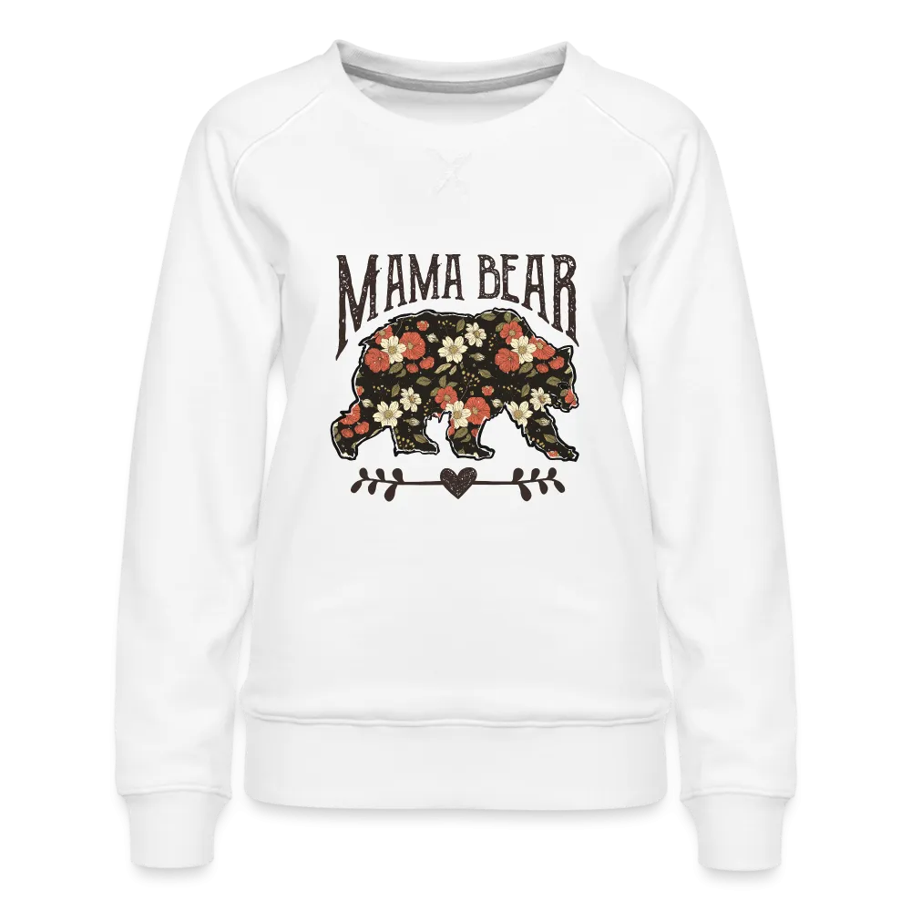 Mama Bear Floral Premium Sweatshirt