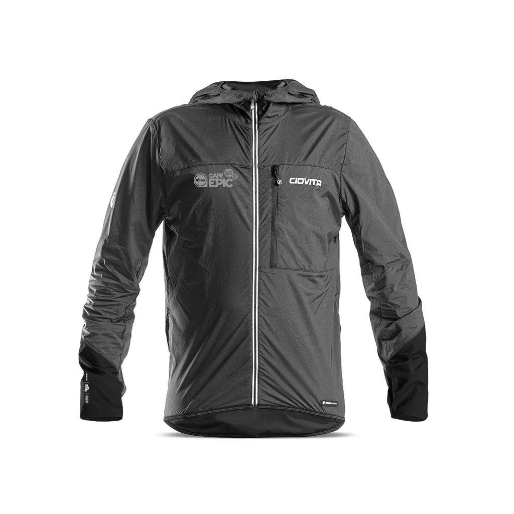 Men's Absa Cape Epic Lightweight Cycling Jacket (Charcoal)