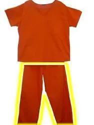 Men's Elastic Waist Pants for Inmates and Detainees